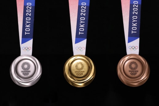 Cuộc sống số - Huy chương Olympic 2020 được chế tác từ điện thoại di động cũ cùng rác điện tử