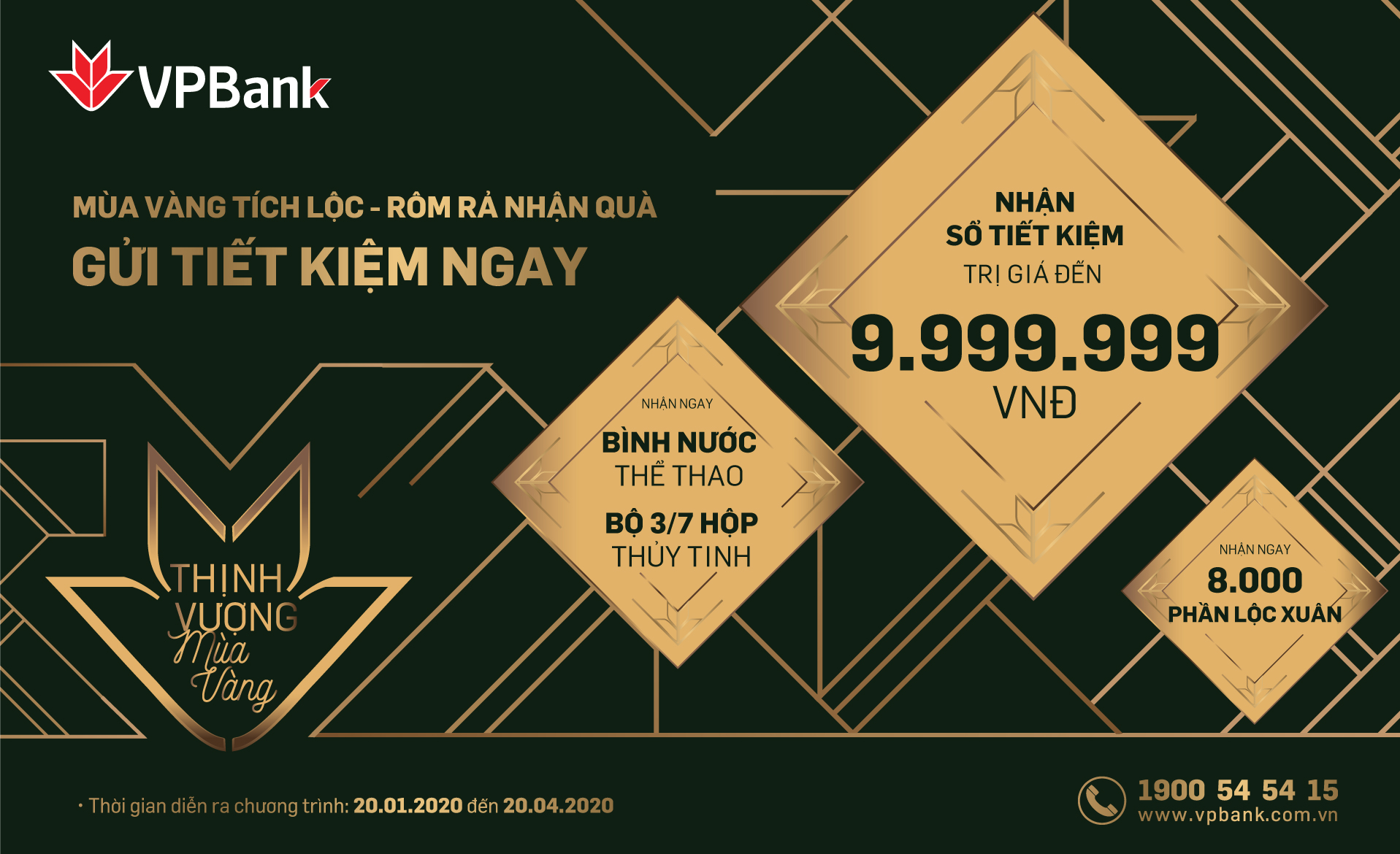 Thương hiệu - VPBank tặng hàng nghìn quà tặng cho khách hàng gửi tiết kiệm dịp đầu năm