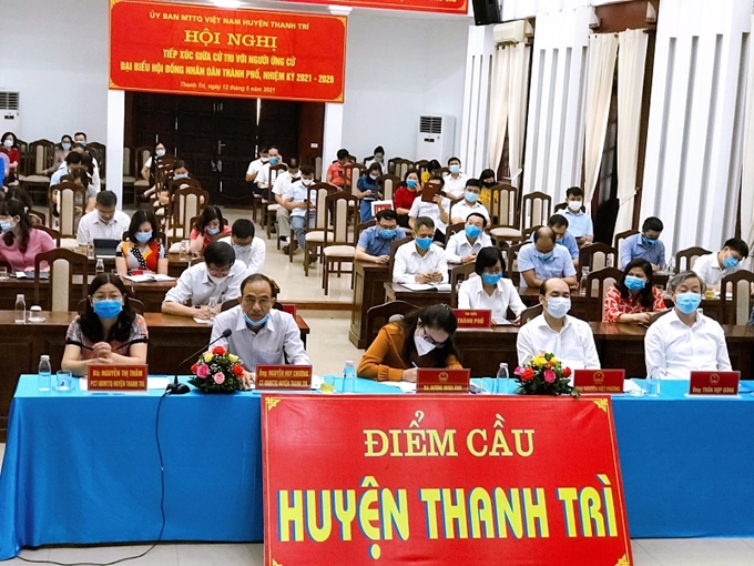 Tiêu điểm - Hà Nội: Người ứng cử ĐBQH, HĐND các cấp vận động bầu cử  (Hình 3).