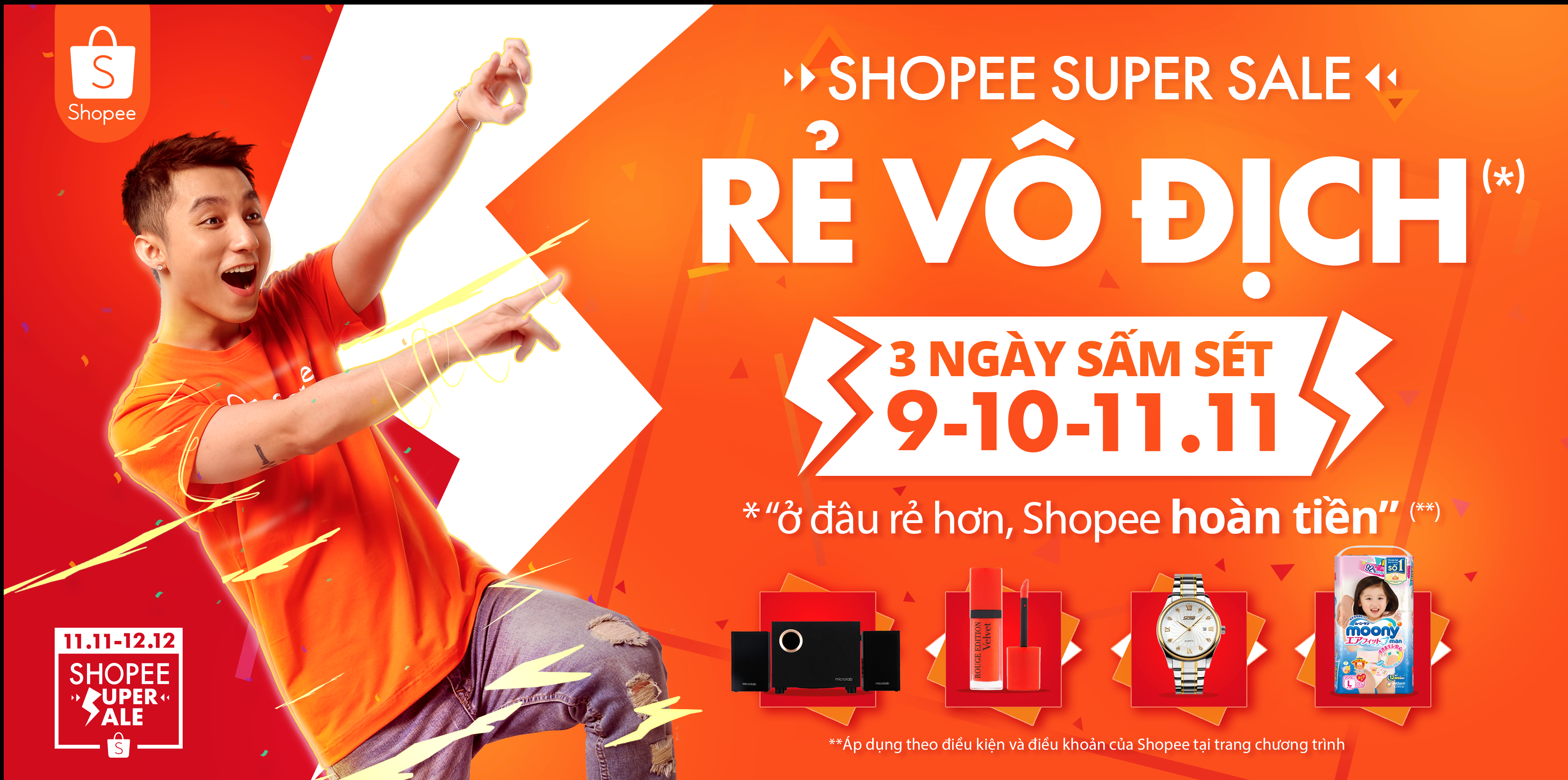 Cần biết - Shopee Super Sale - Sự kiện mua sắm lớn nhất mùa cuối năm.