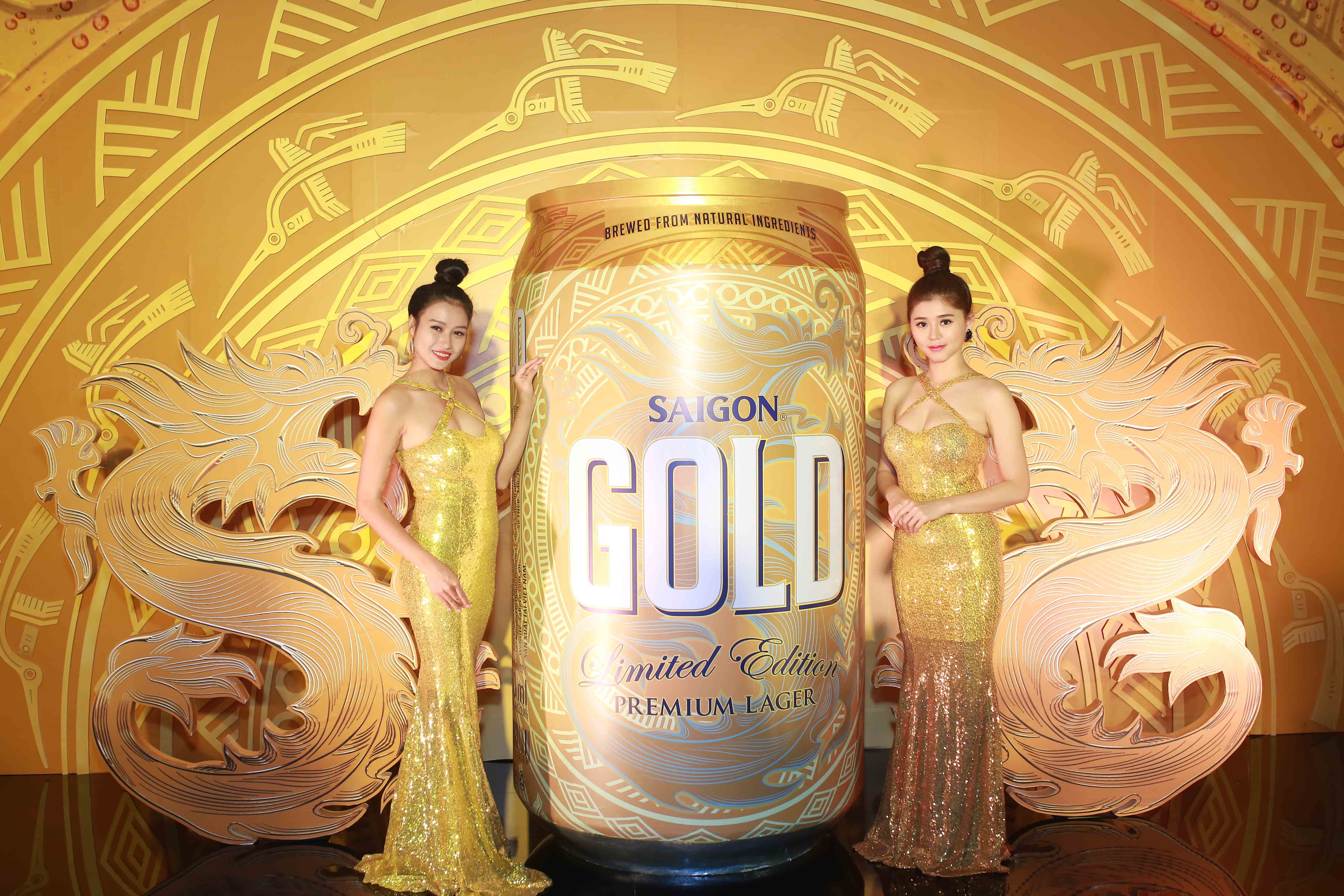 Thương hiệu - Bia Sài Gòn chính thức ra mắt sản phẩm bia cao cấp Saigon Gold