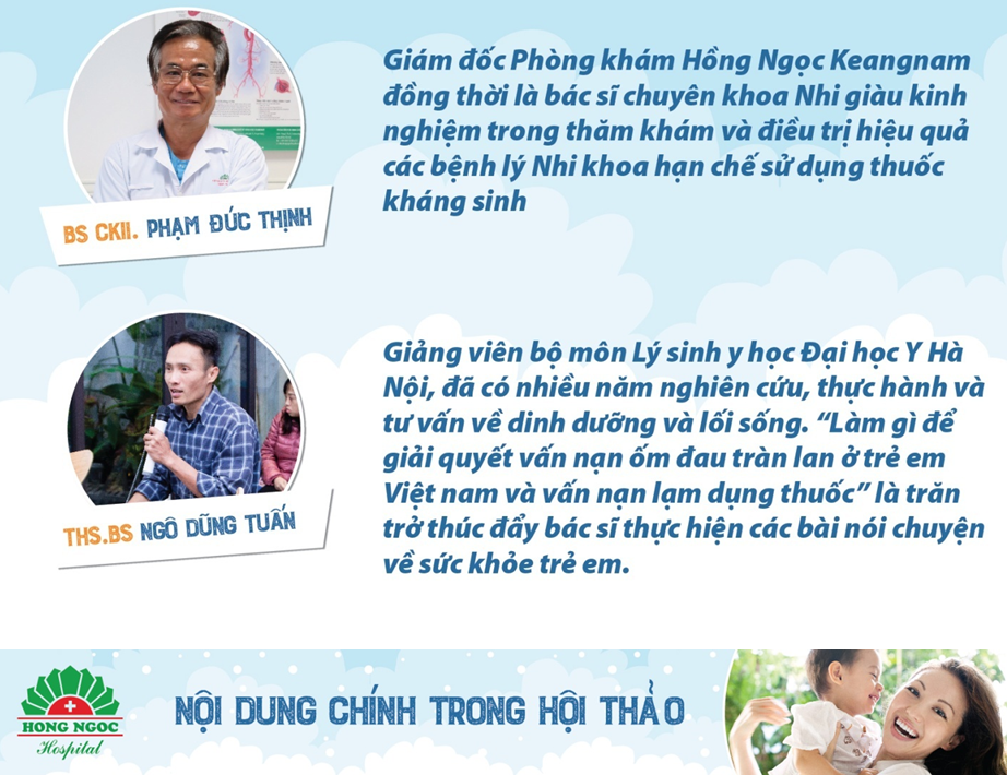 BV Hồng Ngọc tổ chức hội thảo “Nuôi con không lạm dụng kháng sinh” tại Bảo tàng Hà Nội (Hình 4).