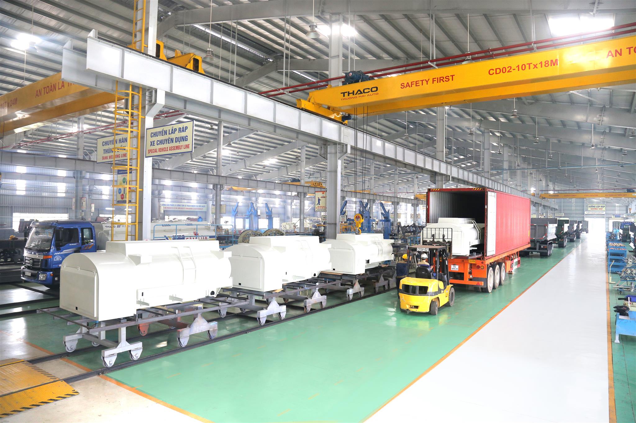 Thaco xuất khẩu bồn nhiên liệu 3.000 lít sang Hàn Quốc (Hình 3).