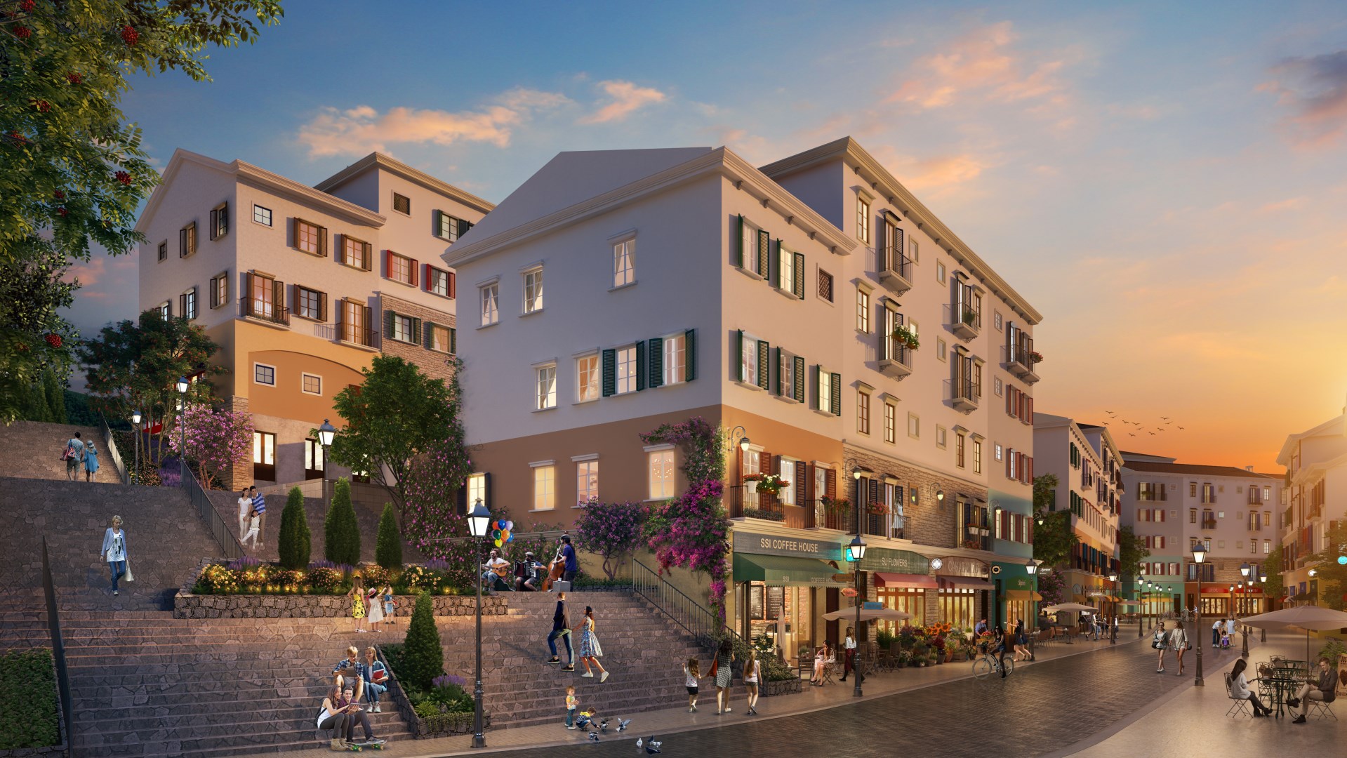 Cuộc “đổ bộ” của siêu phẩm shophouse phong cách Địa Trung Hải ở Nam Phú Quốc (Hình 3).