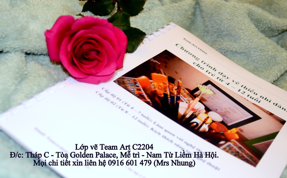 Truyền thông - Quyết tâm và niềm tin dành cho đam mê Hội họa của cô Nhung - Chủ nhiệm CLB vẽ TeamArt C2204 (Hình 13).