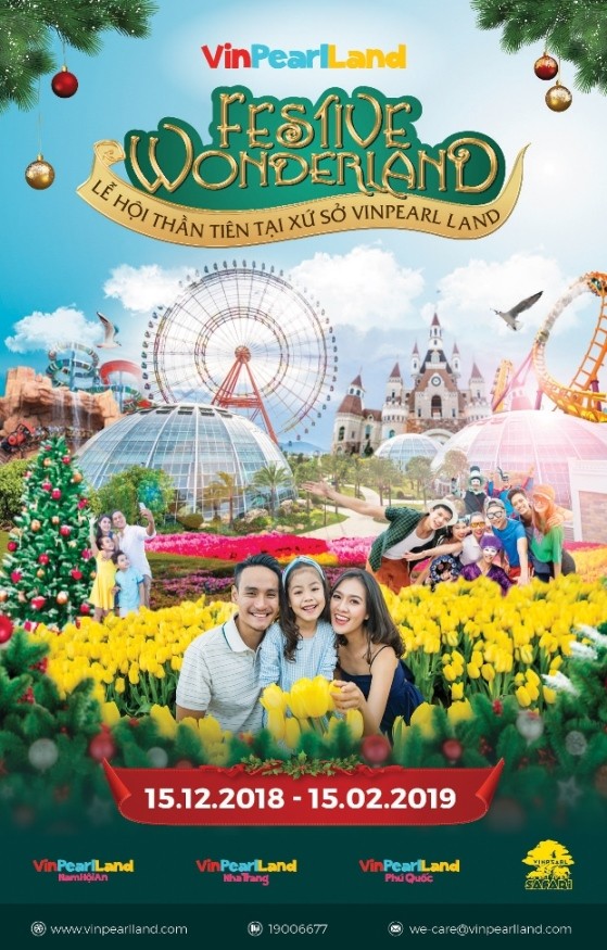 Tiêu dùng & Dư luận - FESTIVE WONDERLAND – Lễ hội thần tiên tại xứ sở Vinpearl Land