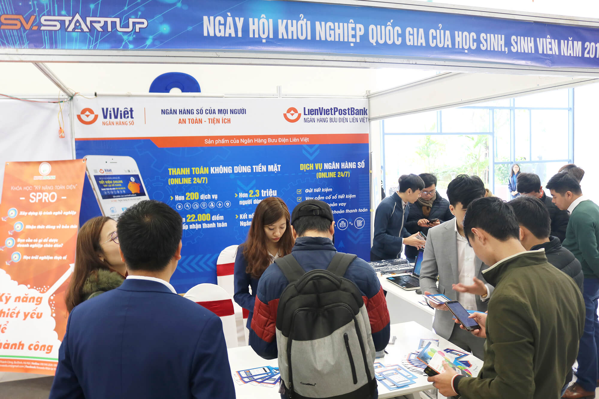 Tài chính - Ngân hàng - LienVietPostBank đồng hành cùng Ngày hội Khởi nghiệp Quốc gia của Học sinh, sinh viên 2018