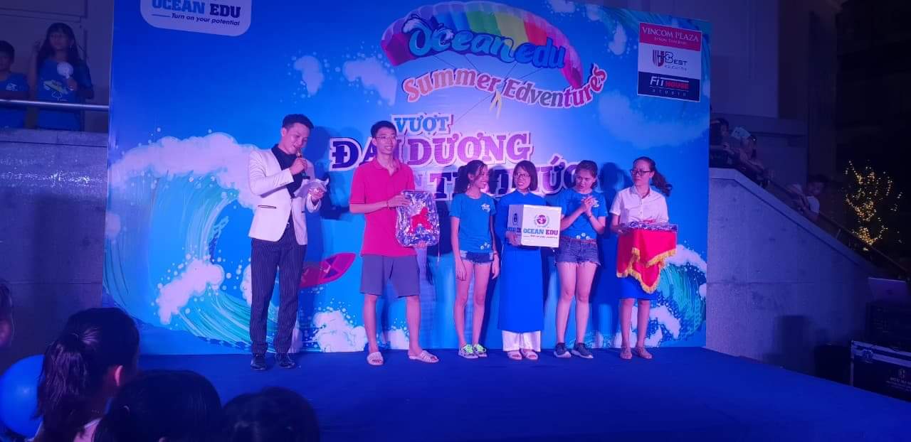 Truyền thông - Ocean Edu Thái Bình tổ chức chương trình nghệ thuật 'Summer Edventures - Vượt đại dương vươn tri thức 2019' (Hình 5).
