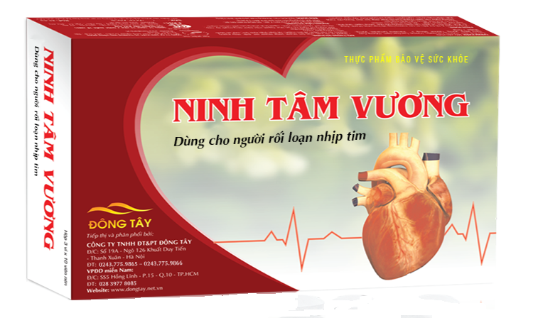 Sức khỏe - TPBVSK Ninh Tâm Vương - sản phẩm vàng cho người rối loạn nhịp tim