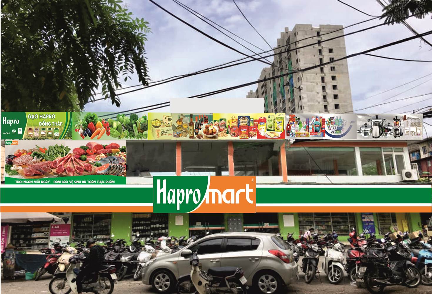 Tiêu dùng & Dư luận - Siêu thị Hapromart Thành Công sắp có diện mạo mới