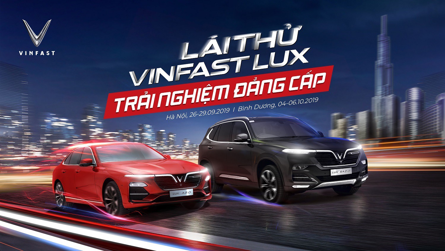 Truyền thông - VinFast tổ chức chương trình lái thử xe Lux cùng chuyên gia quốc tế