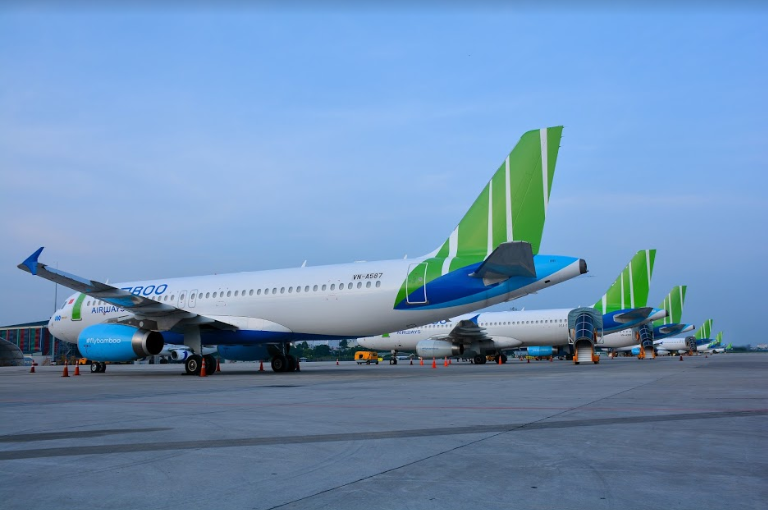 Truyền thông - Chiêm ngưỡng dàn tàu bay hiện đại của Bamboo Airways