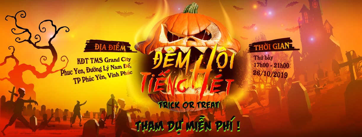 Truyền thông - Thách thức giới trẻ bằng lễ hội Halloween siêu kinh dị