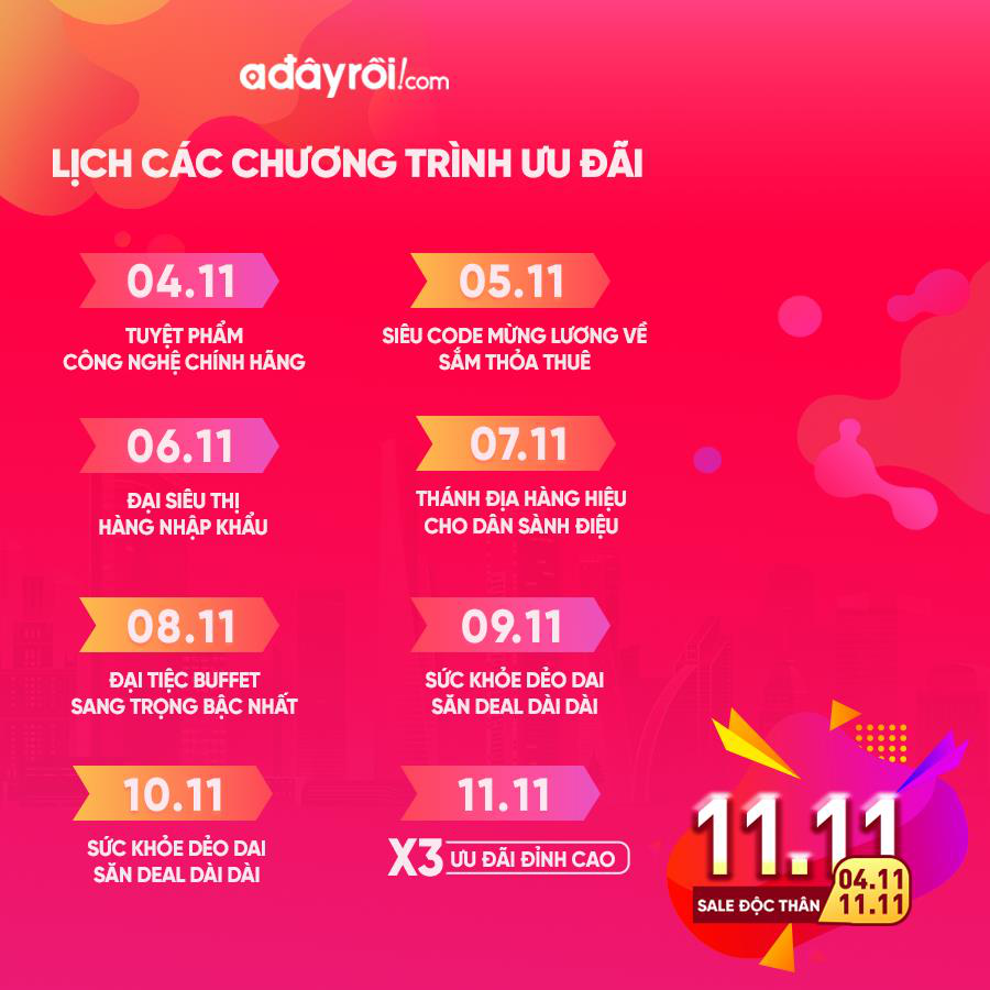 Truyền thông - Tuần lễ độc thân không cô đơn với siêu ưu đãi 49%++ từ Adayroi