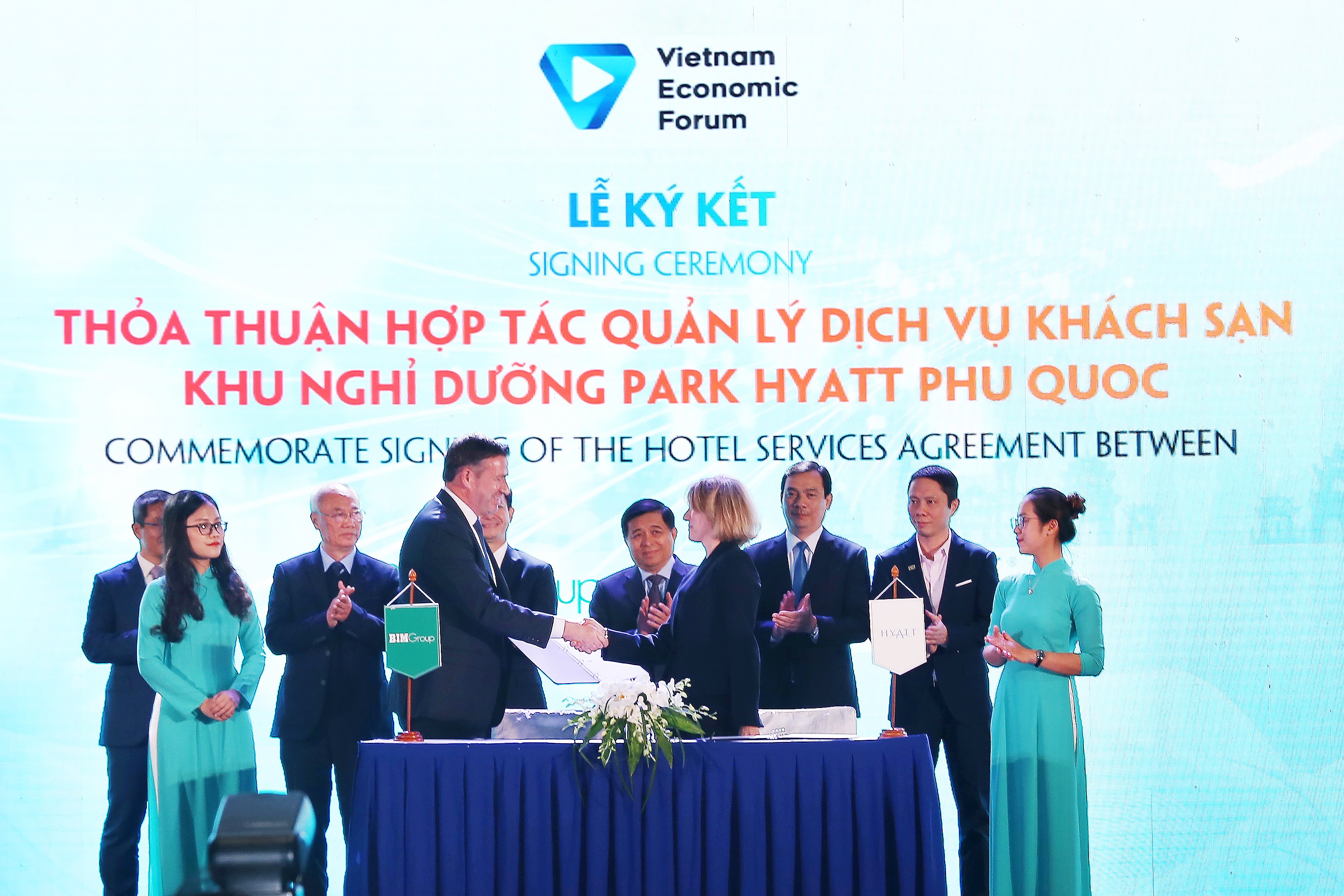 Truyền thông - BIM Land và tập đoàn Hyatt ký kết thỏa thuận hợp tác tại diễn đàn cấp cao du lịch Việt Nam 2019 (Hình 3).