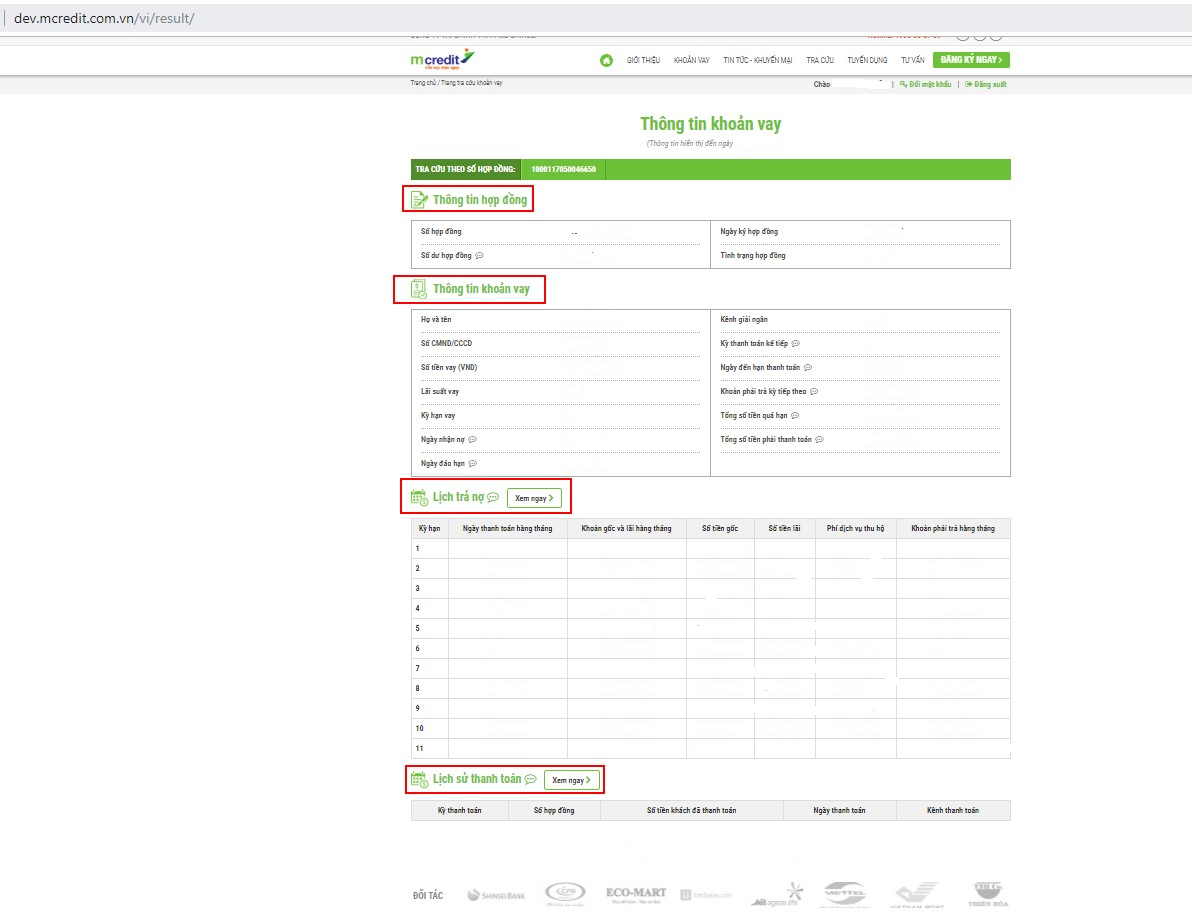 Tiêu dùng & Dư luận - Mcredit gia tăng tiện ích cho khách hàng với tính năng tra cứu khoản vay trực tuyến  (Hình 2).