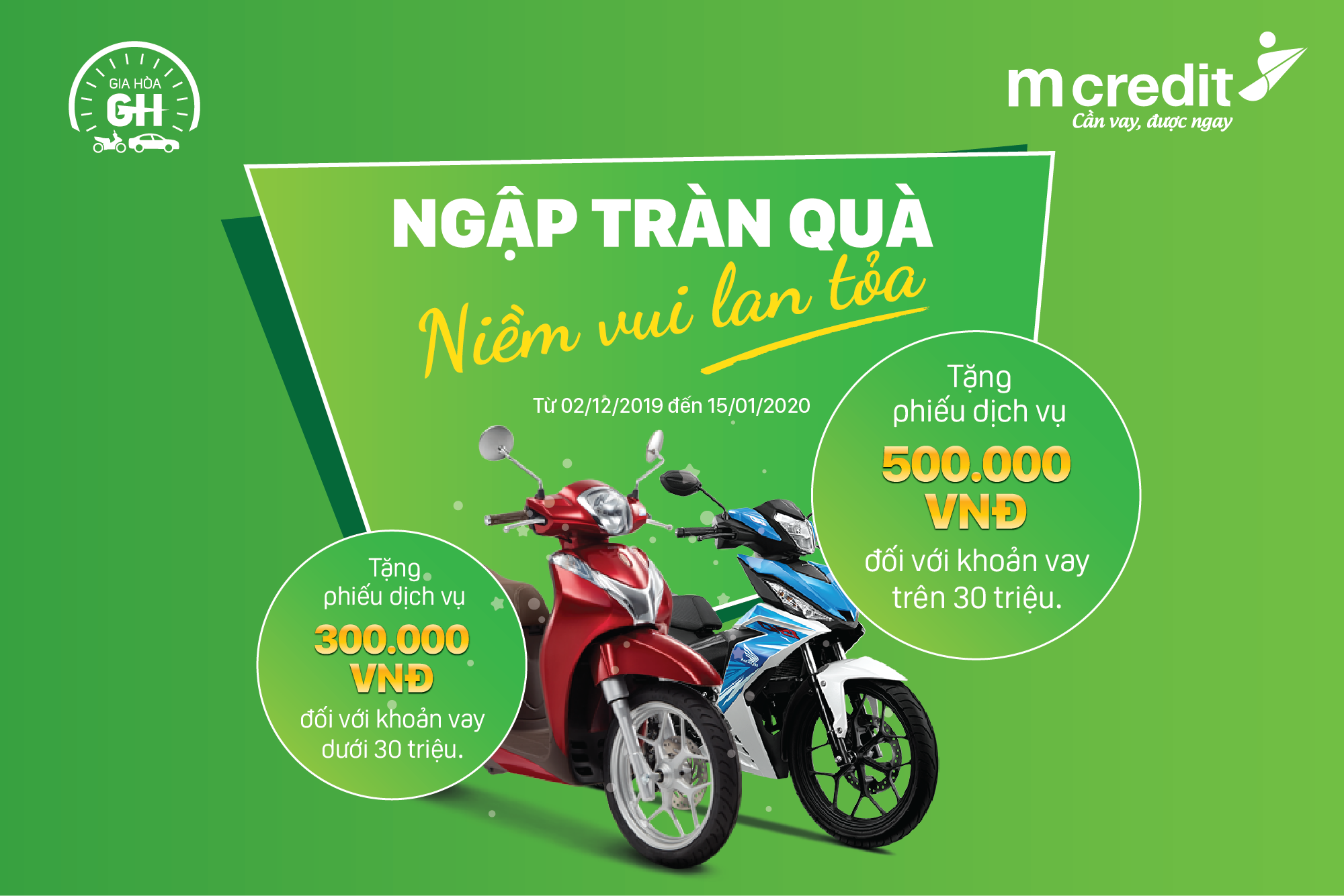 Ngập tràn quà – Niềm vui lan tỏa” cùng Mcredit