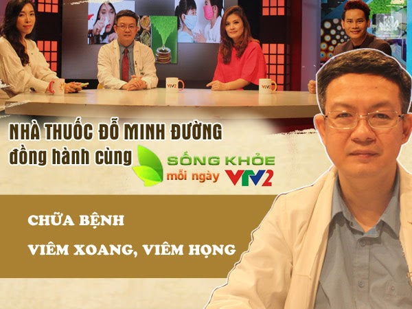 Truyền thông - Lương y Đỗ Minh Tuấn tư vấn chữa viêm xoang trong “Sống khỏe mỗi ngày” VTV2