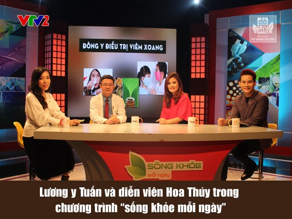 Truyền thông - Lương y Đỗ Minh Tuấn tư vấn chữa viêm xoang trong “Sống khỏe mỗi ngày” VTV2 (Hình 3).