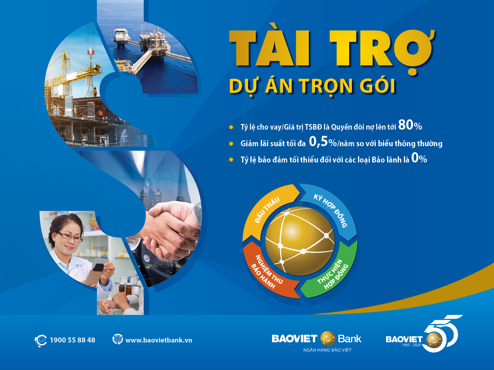 Tài chính - Ngân hàng - BAOVIET Bank tài trợ dự án trọn gói cho doanh nghiệp