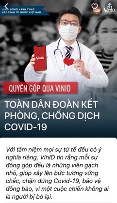 Tiêu dùng & Dư luận - VinID trở thành kênh quyên góp ủng hộ phòng chống dịch Covid-19 (Hình 3).