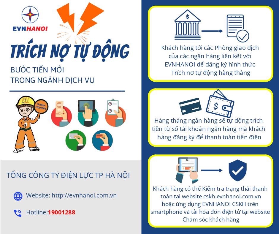 Tiêu dùng & Dư luận - Thanh toán tiền điện tự động – Đơn giản, tiện lợi!