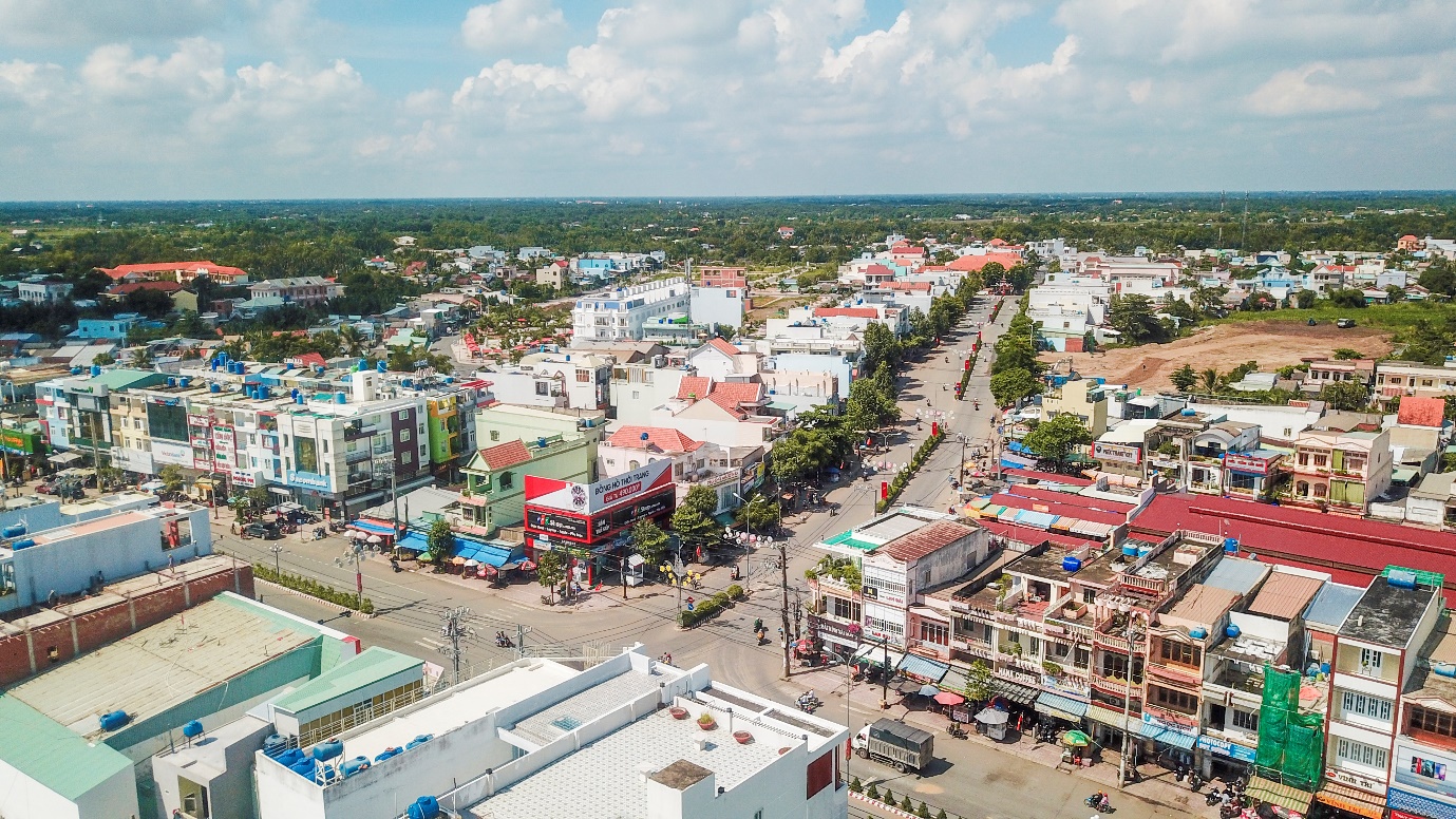 Bất động sản - Thị trường bất động sản hưởng lợi khi Cần Đước được đẩy mạnh đầu tư phát triển