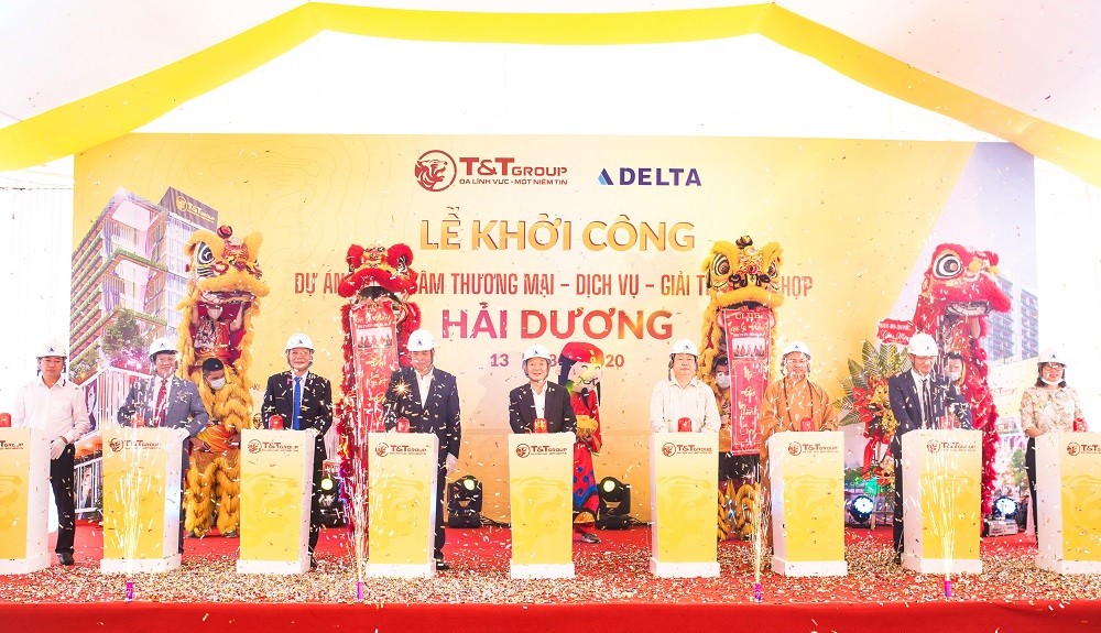 Bất động sản - T&T Group khởi công xây dựng Trung tâm thương mại tại trung tâm thành phố Hải Dương