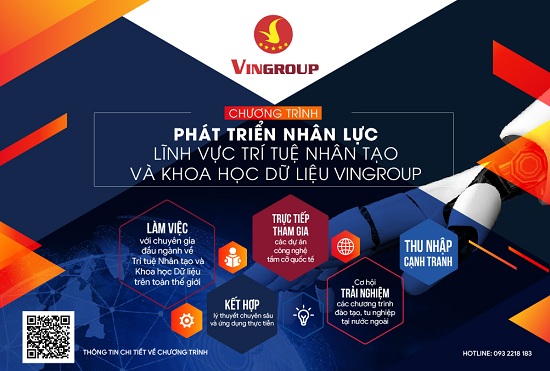 Cuộc sống số - Vingroup đào tạo kỹ sư trí tuệ nhân tạo và khoa học dữ liệu