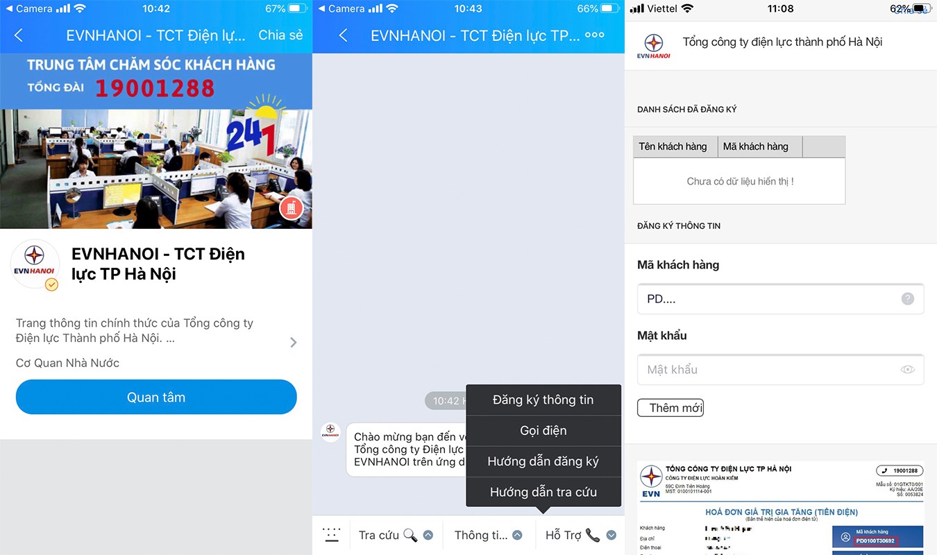 Tiêu dùng & Dư luận - Hà Nội: Người dân dễ dàng nhận thông tin về điện trên Zalo (Hình 2).