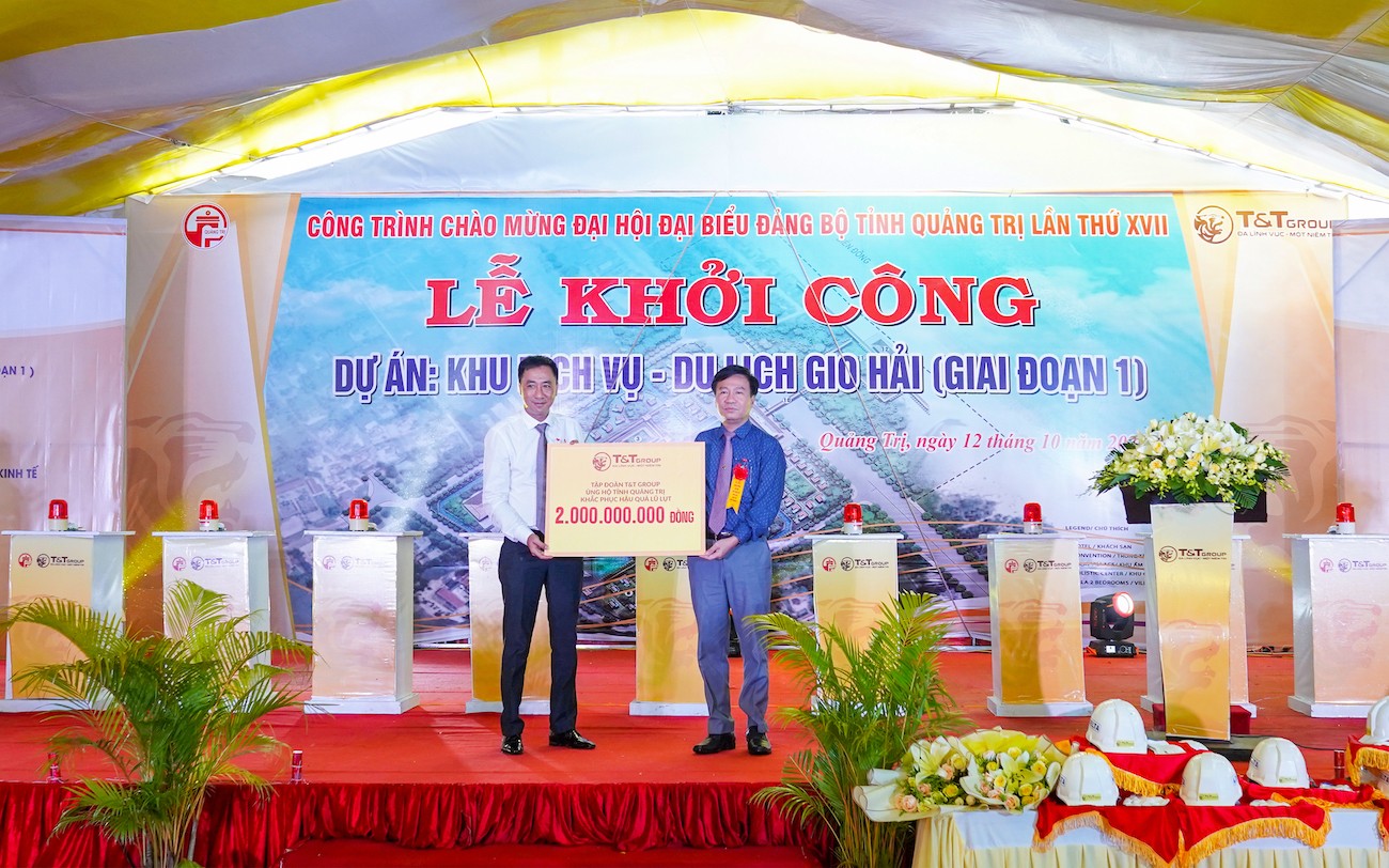 Bất động sản - T&T Group khởi công Khu dịch vụ - du lịch gần 4.500 tỷ tại Quảng Trị (Hình 3).