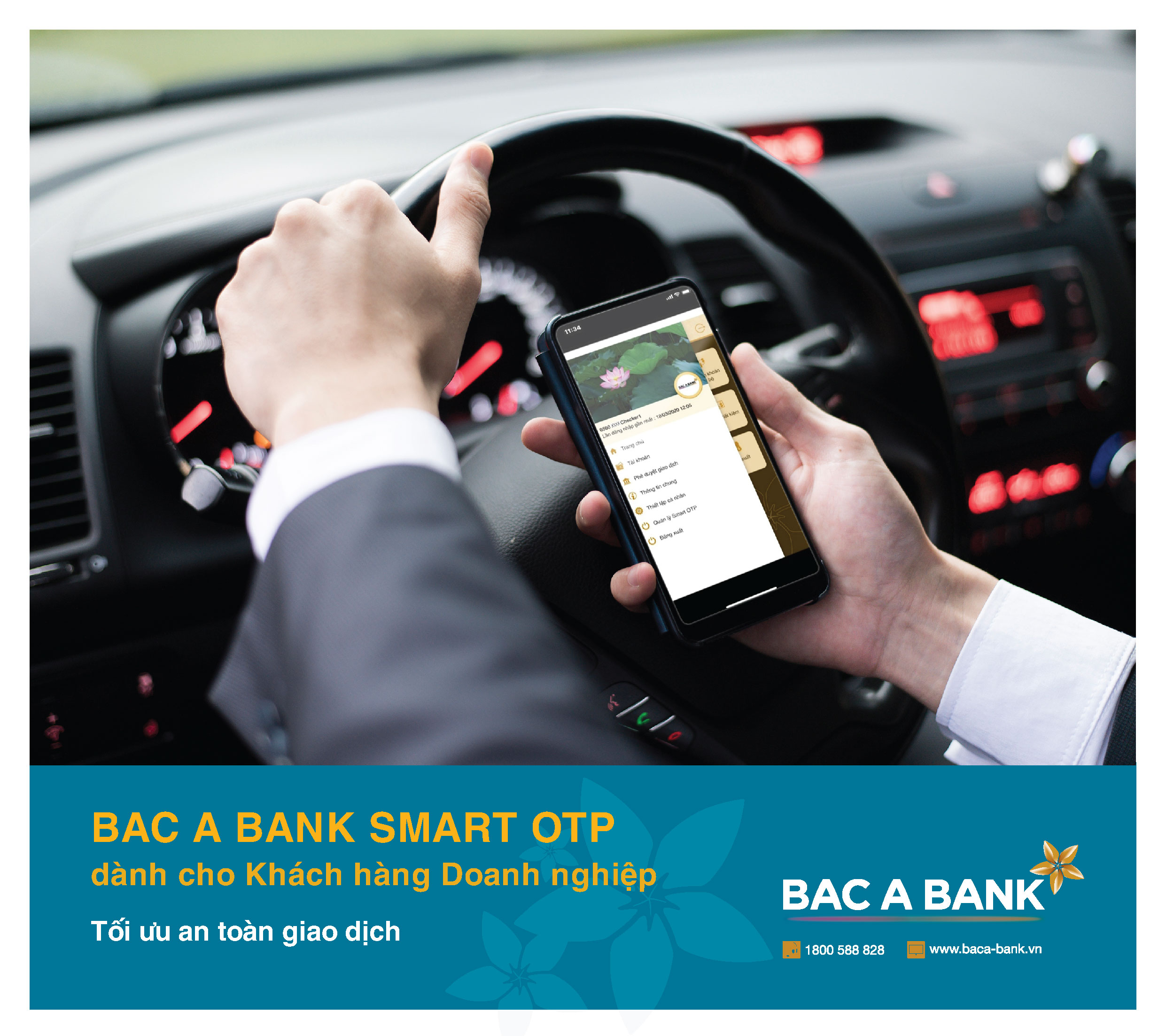 Tài chính - Ngân hàng - BAC A BANK ra mắt Smart OTP dành cho Khách hàng doanh nghiệp