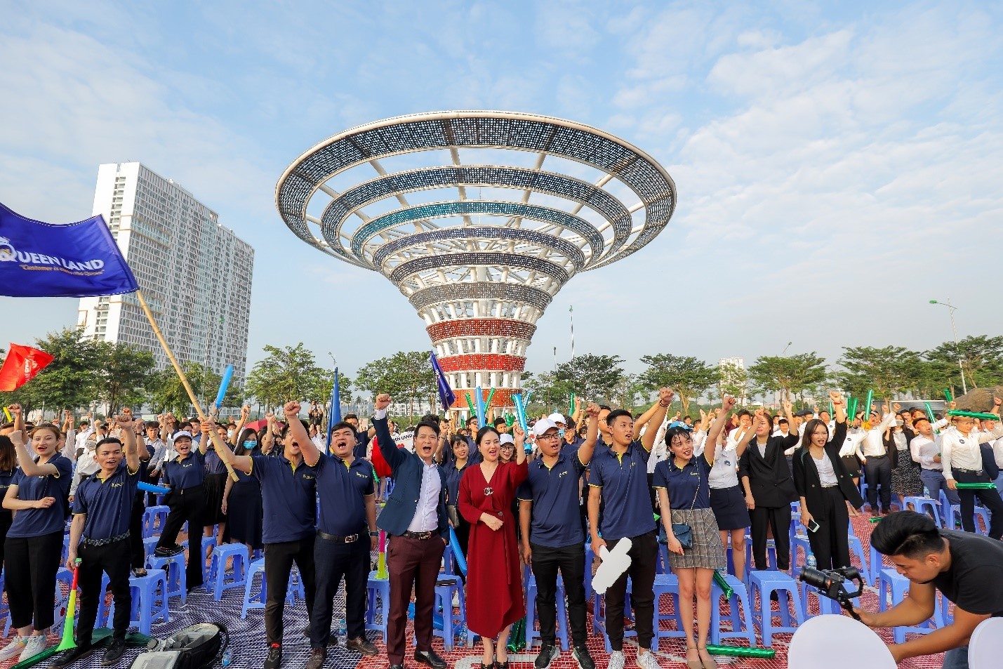 Bất động sản - Hàng nghìn ‘chiến binh’ tham dự Lễ ra quân dự án Khu đô thị Dương Nội (Hình 2).