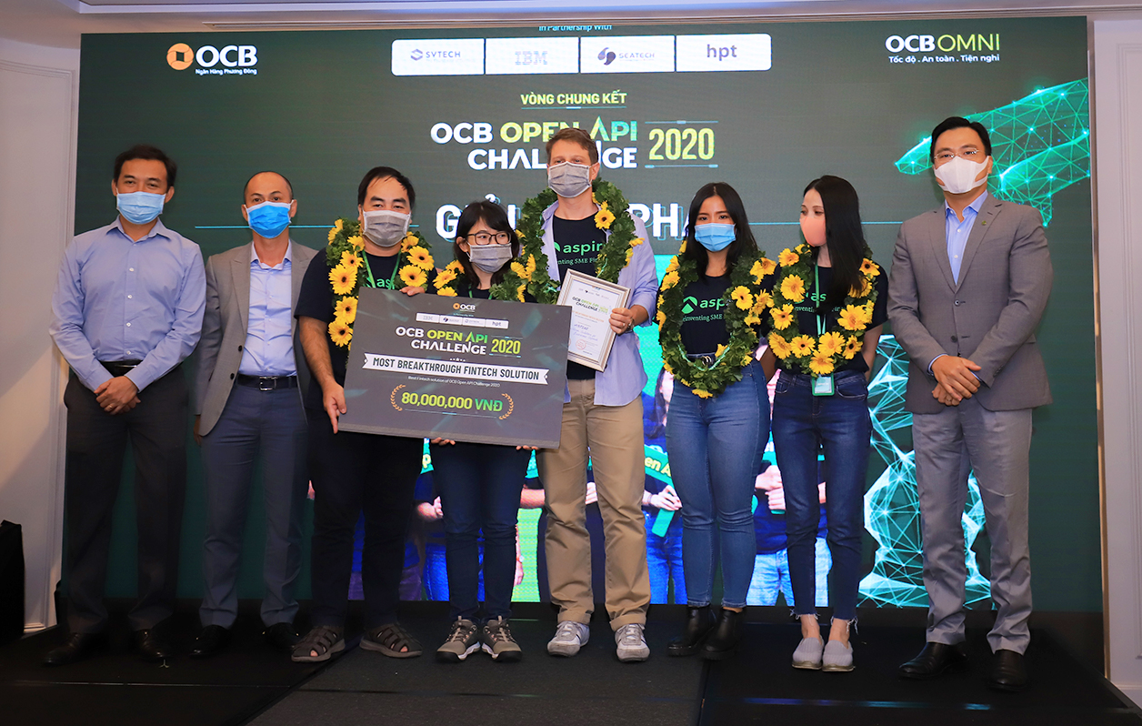 Tài chính - Ngân hàng - Aspire – quán quân cuộc thi công nghệ OCB Open API Challenge 2020