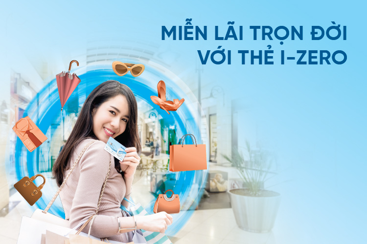 Tài chính - Ngân hàng - Miễn lãi trọn đời với thẻ trả góp VietinBank i-Zero