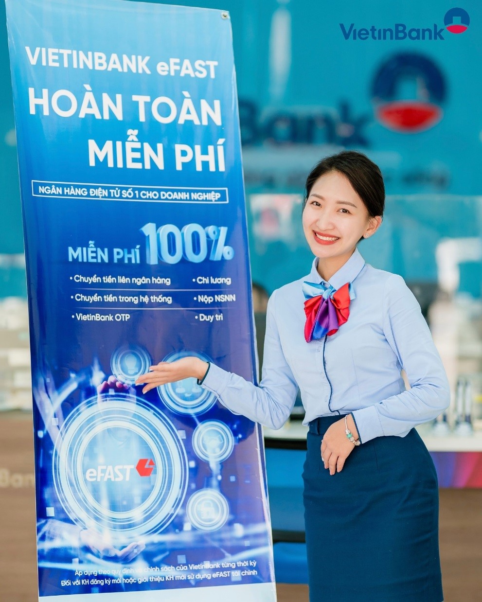 Tài chính - Ngân hàng - VietinBank miễn 20 loại phí cho doanh nghiệp