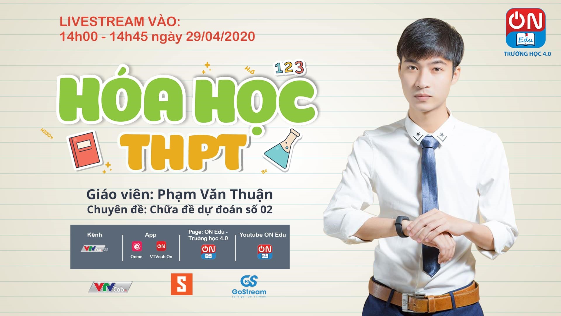 Cần biết - Thầy giáo Phạm văn Thuận - người truyền cảm hứng môn Hóa học