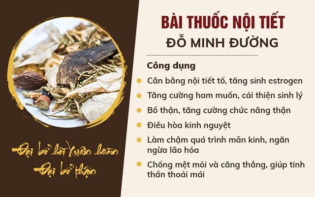 Cần biết - Bài thuốc Nội tiết Đỗ Minh Đường trị rối loạn nội tiết, cải thiện sinh lý nữ tốt không? (Hình 3).