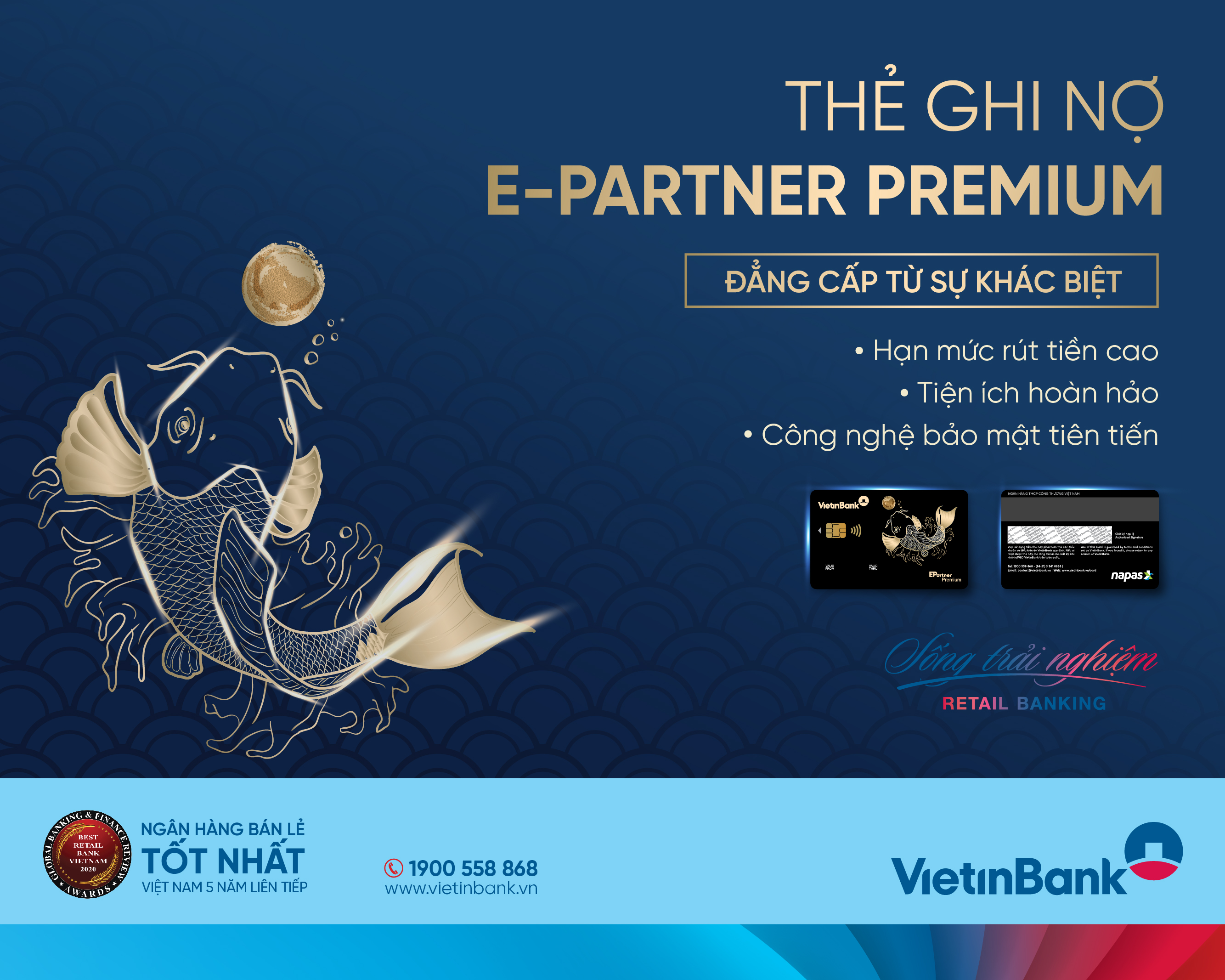 Tài chính - Ngân hàng - VietinBankphát hành thẻ Ghi nợ Nội địa Chip Contactless E-Partner Premium