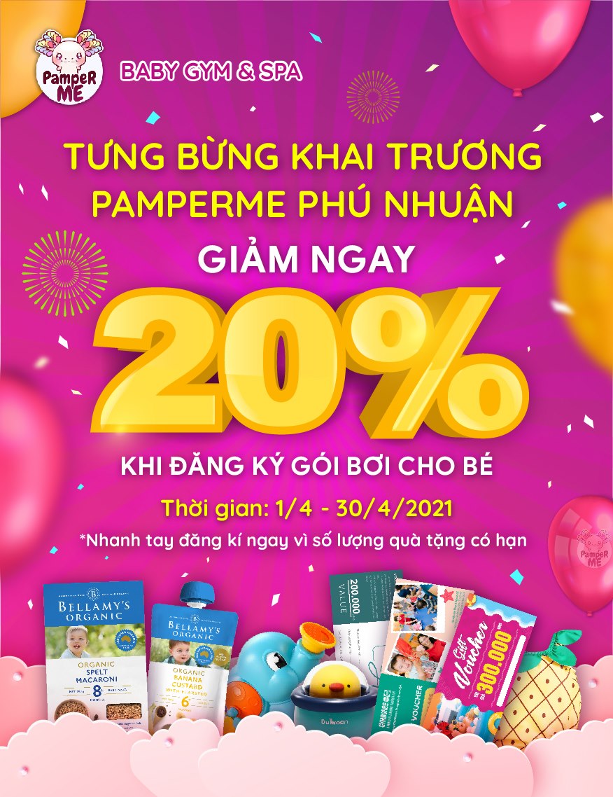 Cần biết - PamperMe tưng bừng khai trương chi nhánh mới tại Q.Phú Nhuận, TP.HCM (Hình 5).