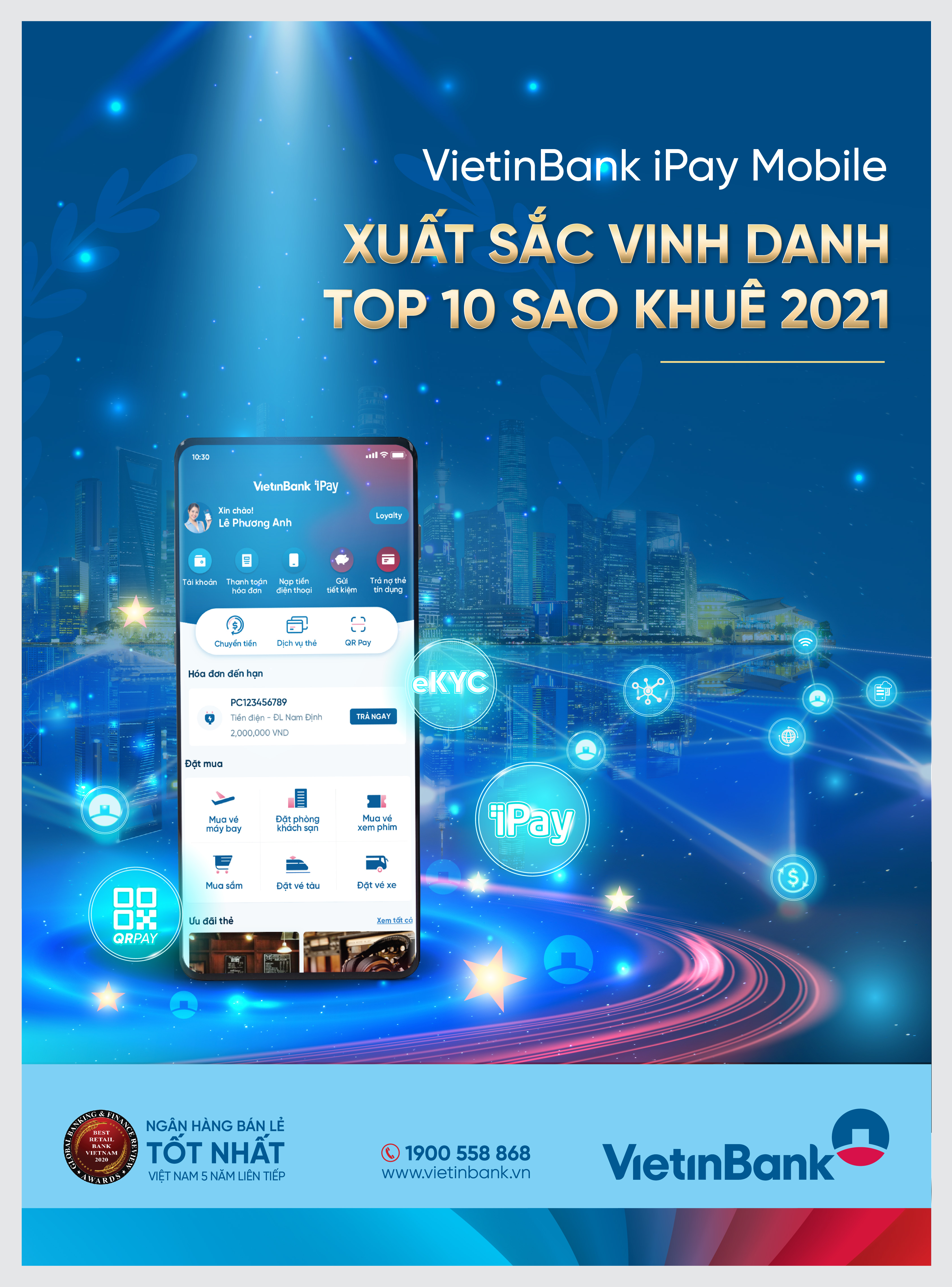 Tài chính - Ngân hàng - VietinBank iPay Mobile nhận giải thưởng uy tín  (Hình 2).