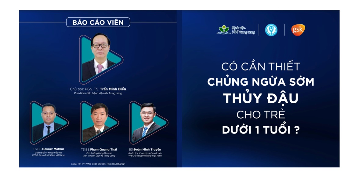 Cần biết - Hội thảo khoa học: “Sự cần thiết chủng ngừa sớm Thủy đậu cho trẻ nhỏ” (Hình 2).