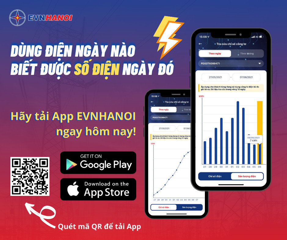 Tiêu dùng & Dư luận - App EVNHANOI  tiện ích được khách hàng Hà Nội sử dụng