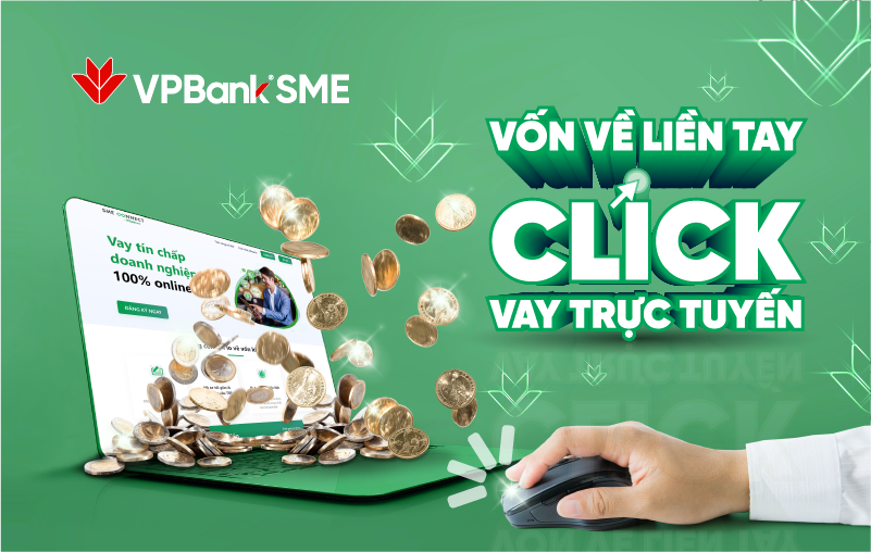 Tài chính - Ngân hàng - Vay tín chấp online SME với bốn bước đơn giản tại VPBank