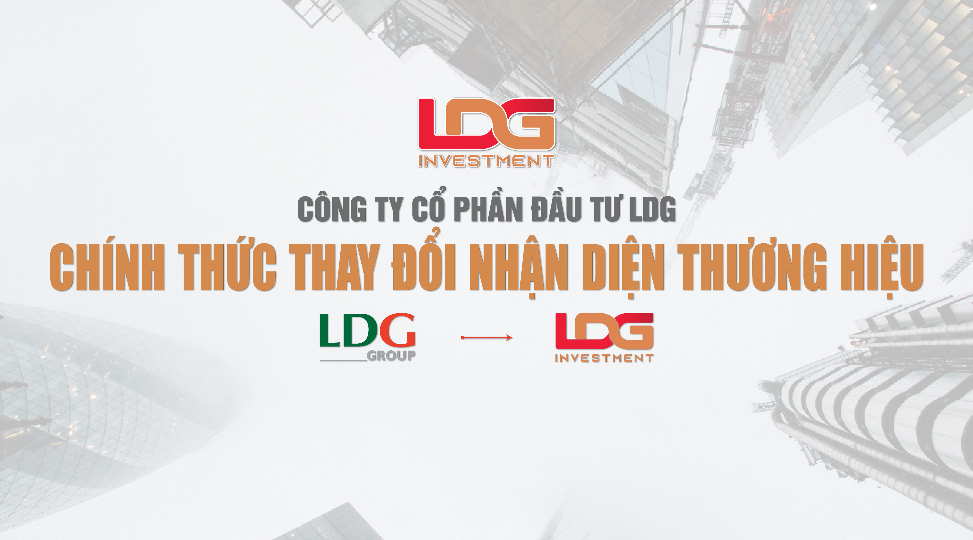 Bất động sản - Công ty CP Đầu tư LDG chính thức thay đổi hệ thống nhận diện thương hiệu mới 