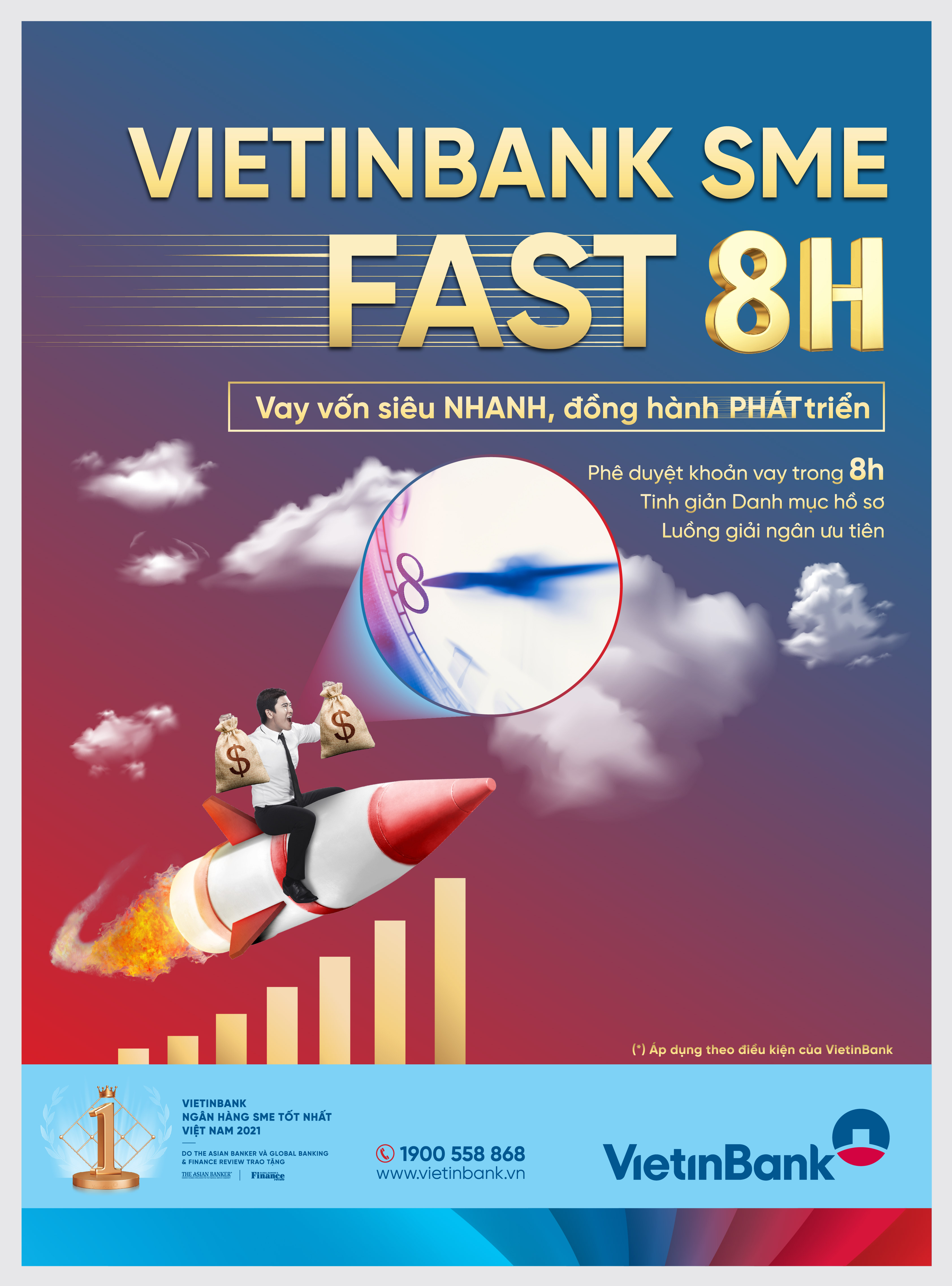 Tài chính - Ngân hàng - VietinBank SME Fast 8H - Vay vốn siêu nhanh chỉ trong 8 giờ