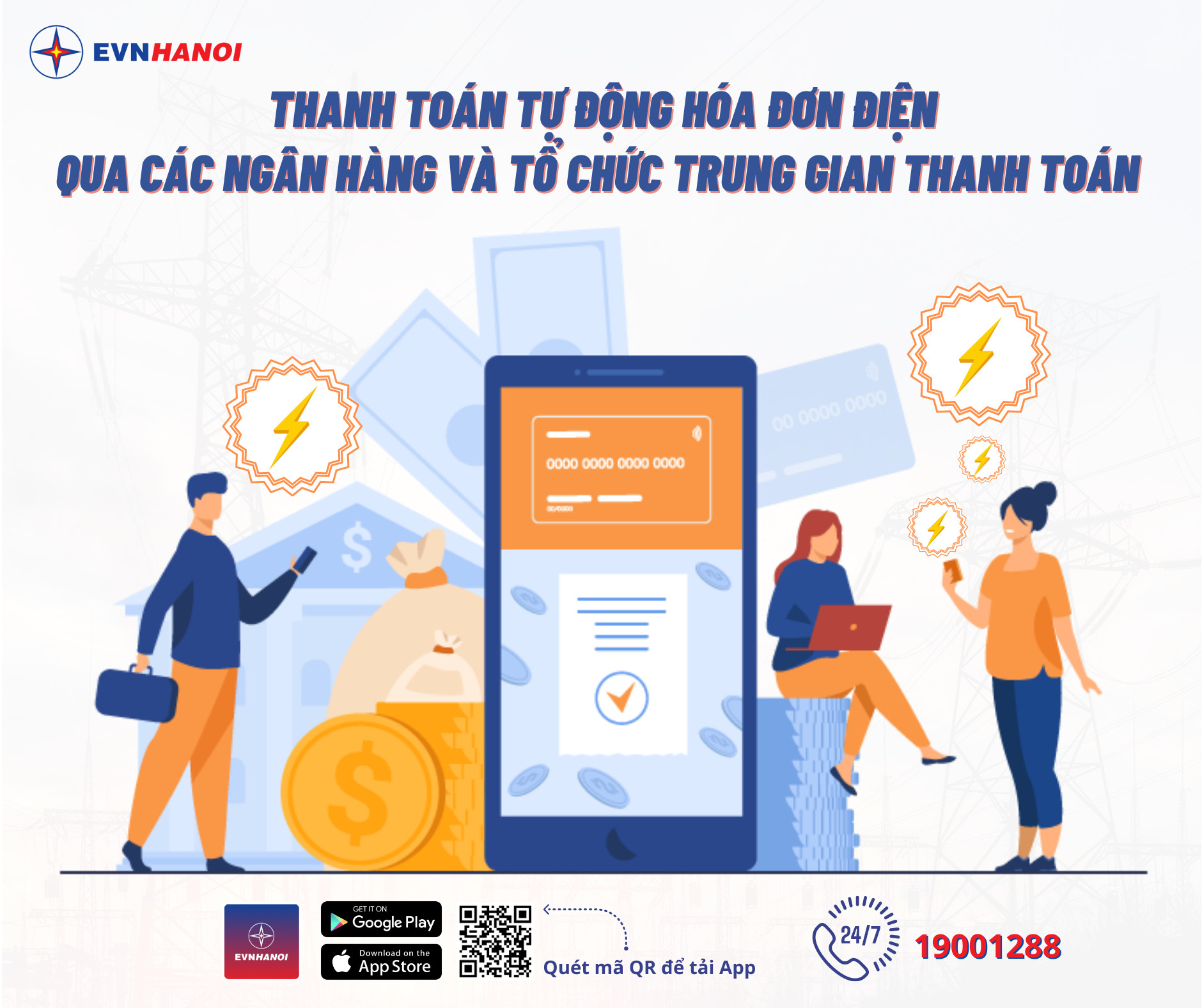 Tiêu dùng & Dư luận - EVNHANOI: Giảm giá điện, giảm tiền điện đợt 4 cho các khách hàng bị ảnh hưởng của đại dịch Covid-19 (Hình 3).