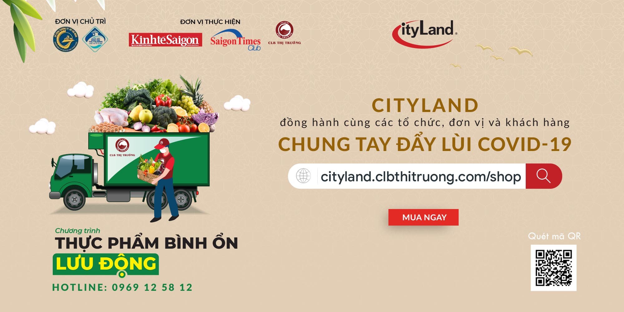 Tiêu dùng & Dư luận - Cityland đồng hành cùng chương trình 'Thực phẩm bình ổn lưu động' tại Tp. Hồ Chí Minh