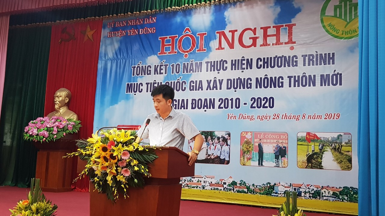 Cần biết - Huyện Yên Dũng (Bắc Giang) phấn đấu đạt chuẩn huyện nông thôn mới trong năm 2021