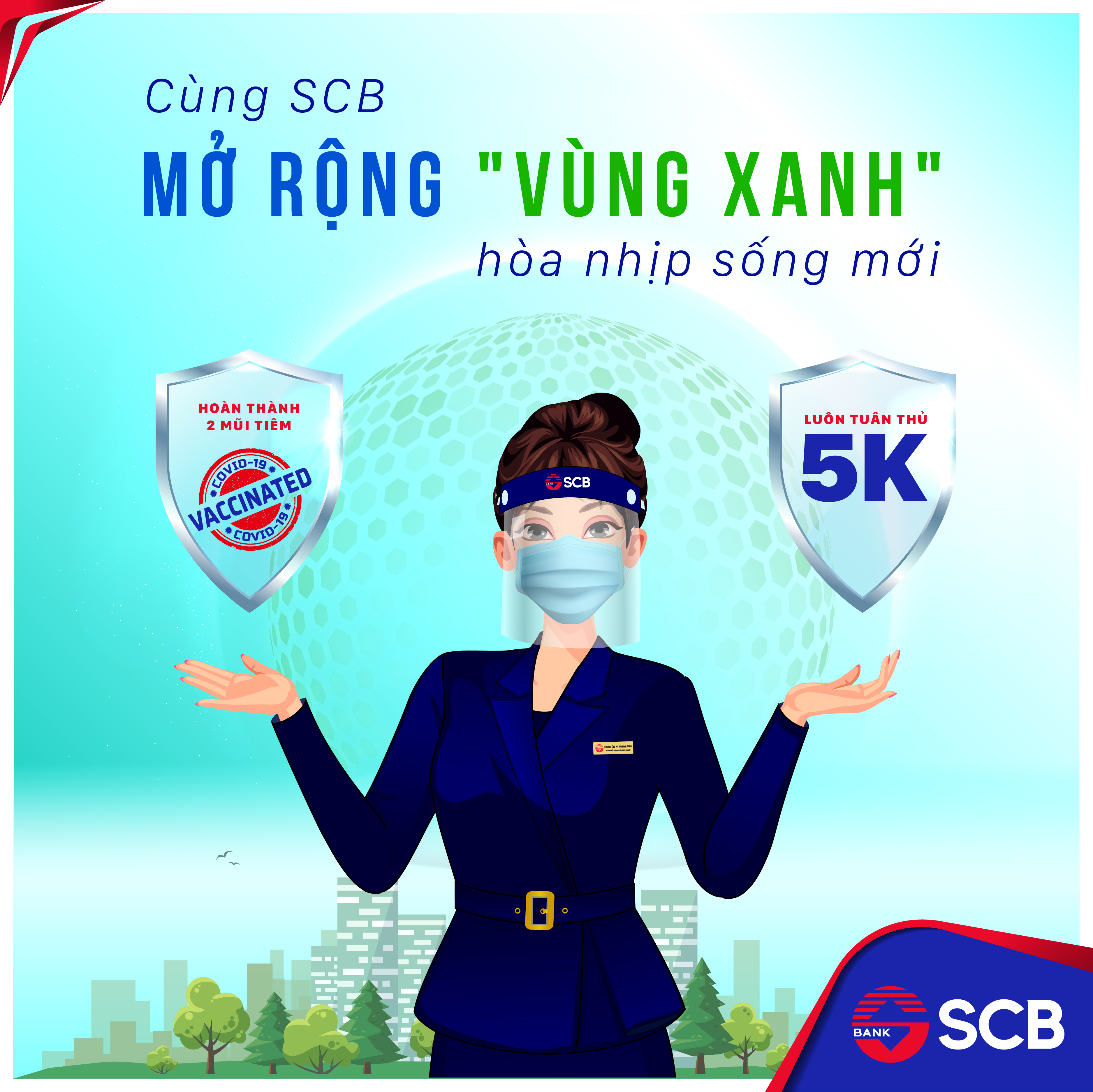 Tài chính - Ngân hàng - Cùng SCB mở rộng “vùng xanh”, hòa nhịp sống mới